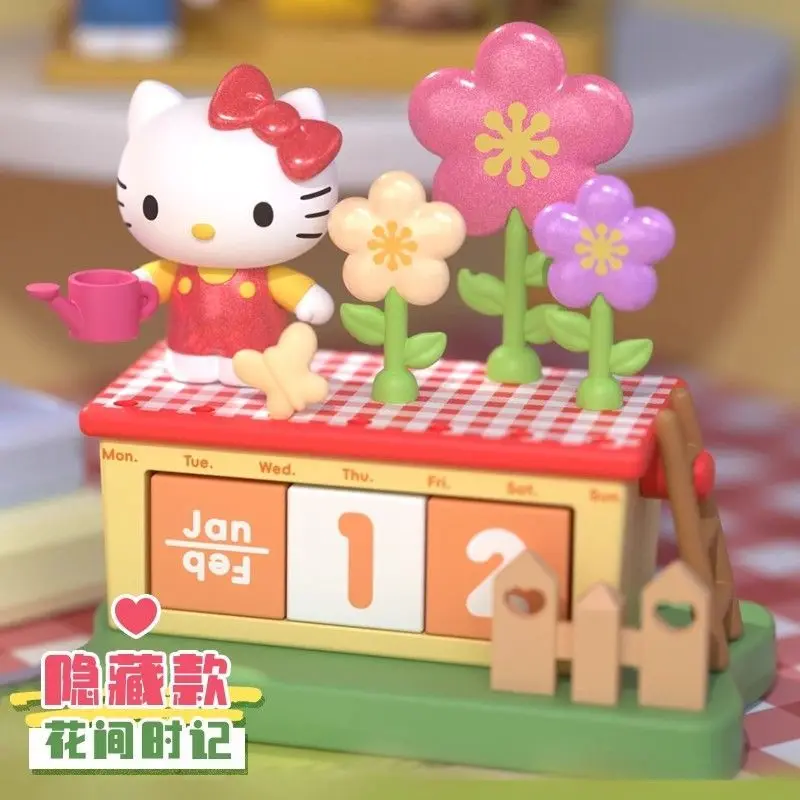 Genuine Blokees Sanrio HelloKitty Dream Warm Spring Preface Series Series Hobbies Puzzle Assembling Model Toys Birthday Gifts