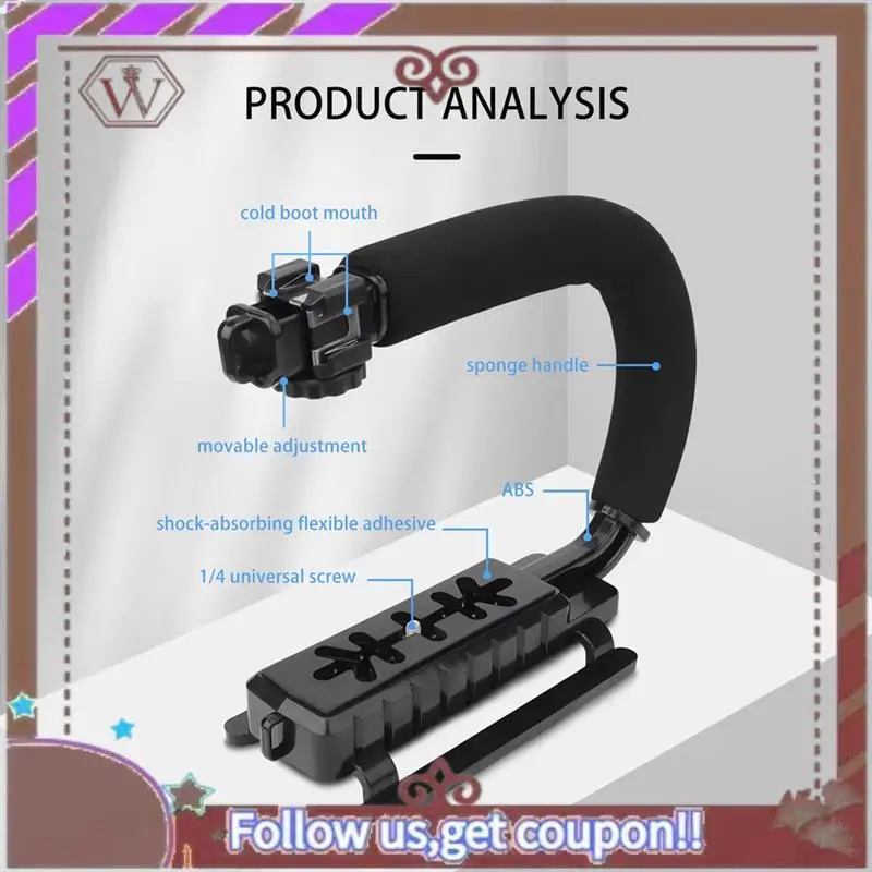 ABBG-Handheld Shooting Bracket Drone Handheld Shooting Bracket For DJI AIR 2 2S U-Shaped Stand Set