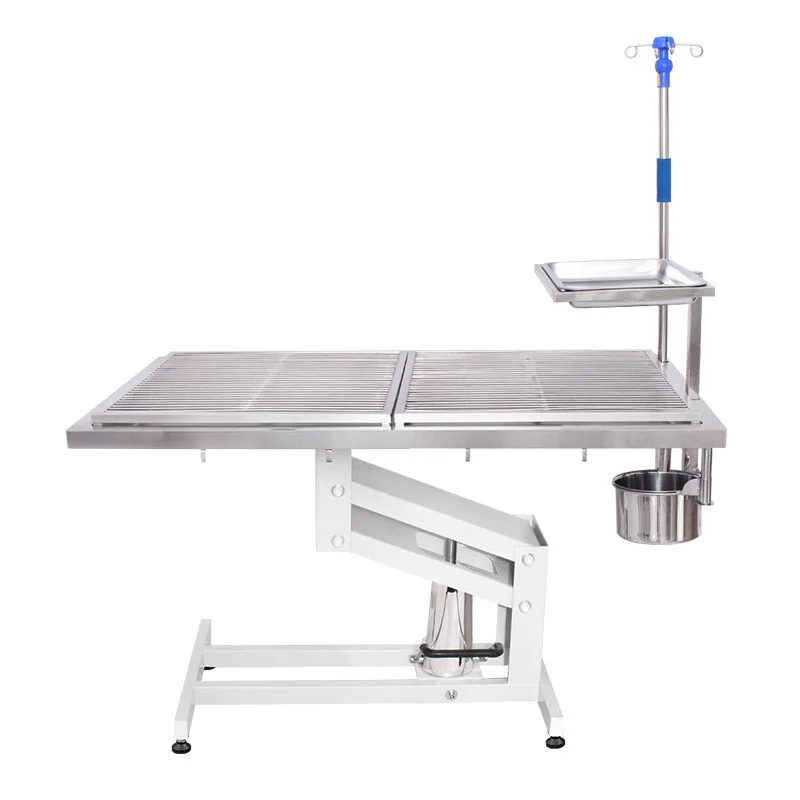 Pet bed equipment manufacturer Animal constant temperature stainless steel lifting operation Dog grooming table