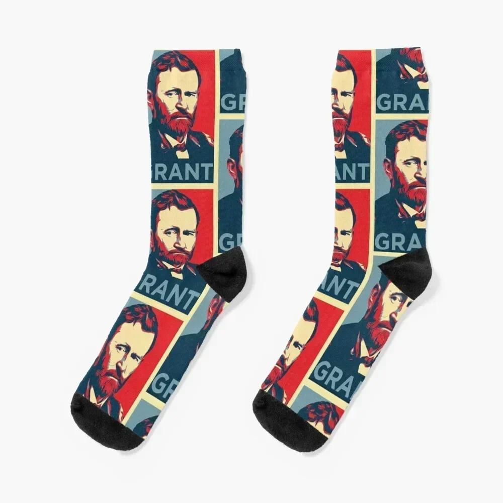 

Ulysses S. Grant Socks golf cotton Stockings cycling Socks Women's Men's