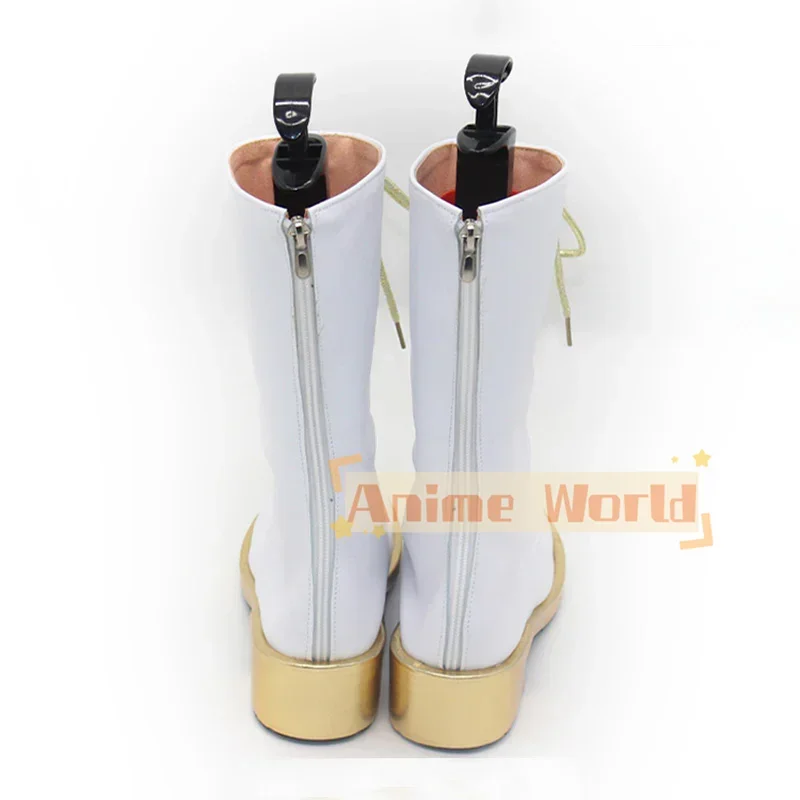 Dzieci Chłopcy Dziewczęta Gra KPop Demon Hunters HUNTR/X Zoey Buty Cosplay Botki Halloween Karnawałowe Buty Szyte na Miarę