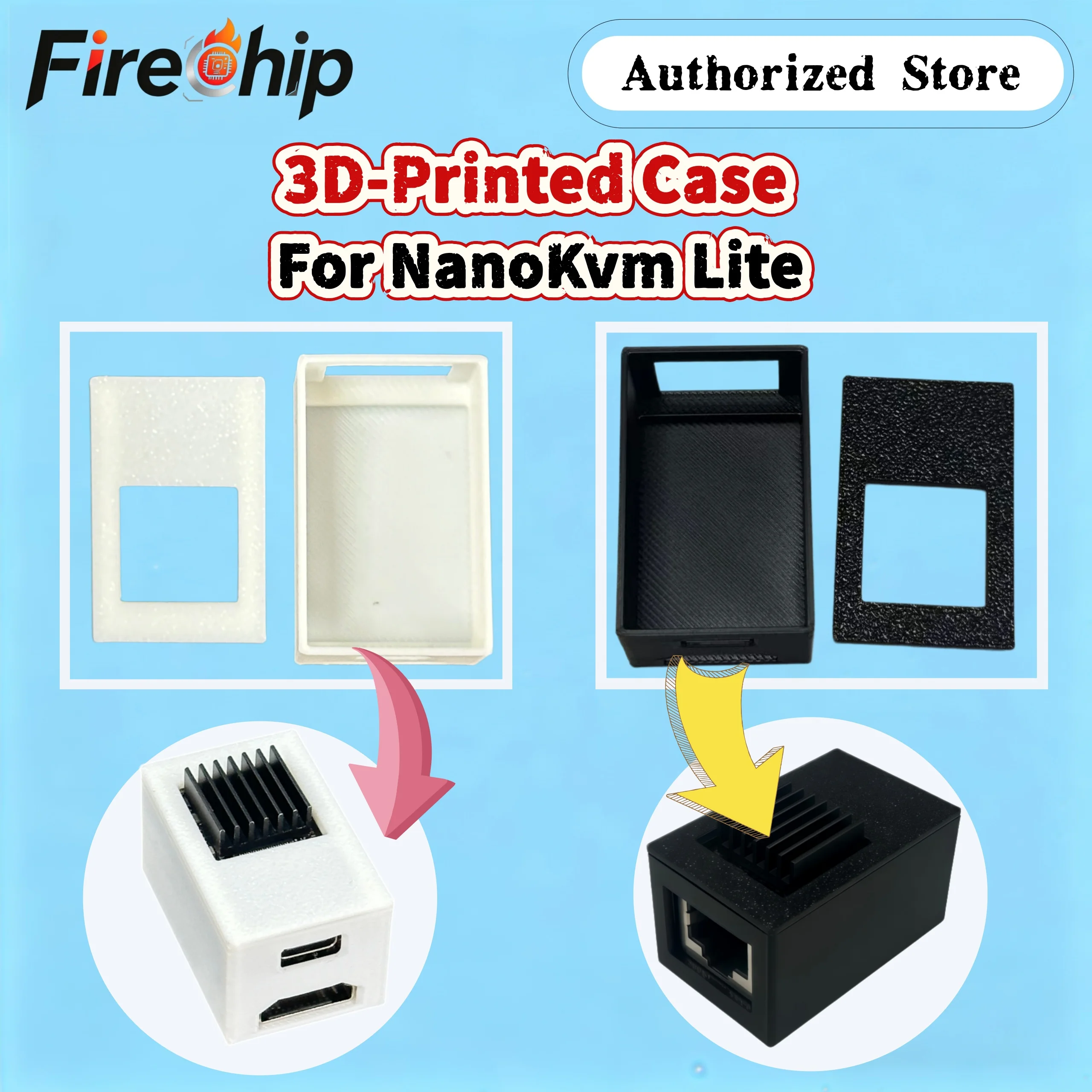 3D‑Printed Case for Sipeed NanoKVM Lite, Protective Shell Housing