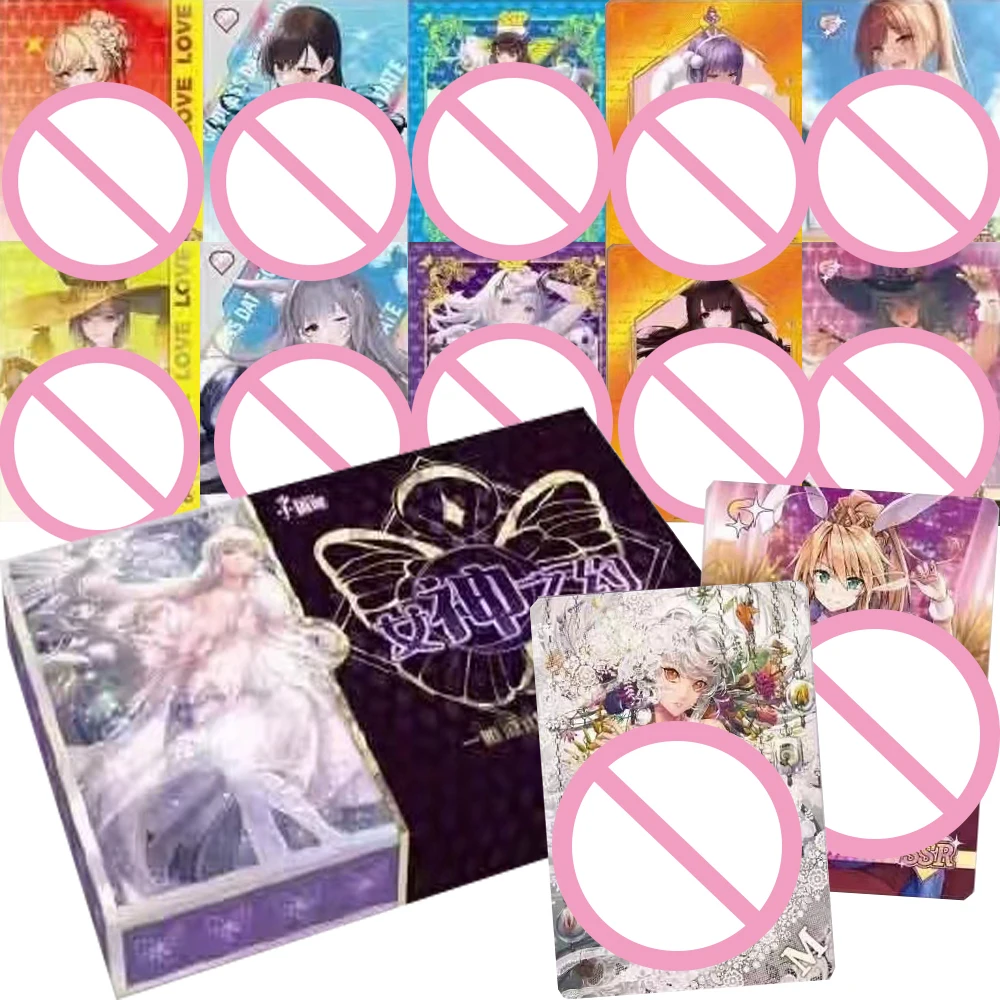 Goddess Date Collection Cards Classic Popular Anime Game Girl Party Feast Charm Temptation Exquisite Character Cards Toys Gifts