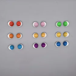 10pcs/lot handmade patch glass eye cute doll Bear cartoon hand made diy material plush doll accessories