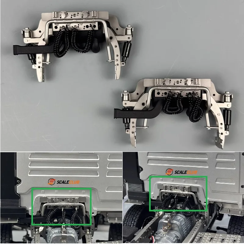 

MABEMODO SCALECLUB 1/14 For MAN TGS Cabin Locker Holder For Lesu For Man Actros Volvo Car Parts Rc Truck Trailer