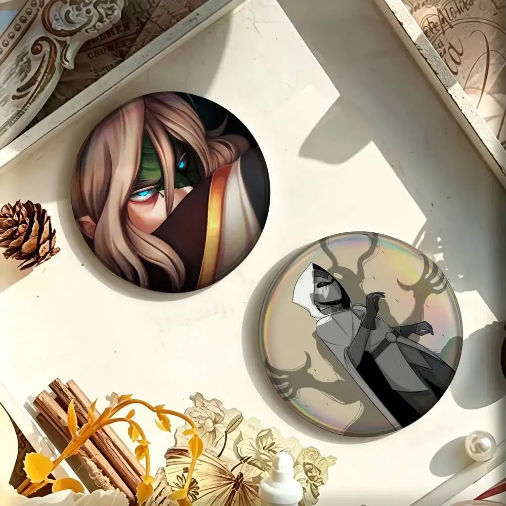 E-Emperor B-Belos H-Hunter The Owl House 25mm 32mm 44mm 58mm Anime Badges Brooches DIY Pins Decorations Birthday Gifts