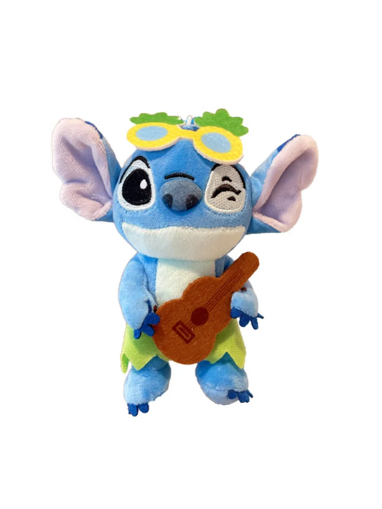 Kawaii Disney Lilo&Stitch Plüschtiere Cartoon Rucksack Schlüsselanhänger Ornament Puppe Kreative Peripheriegeräte Jungen und Mädchen Geburtstagsgeschenke