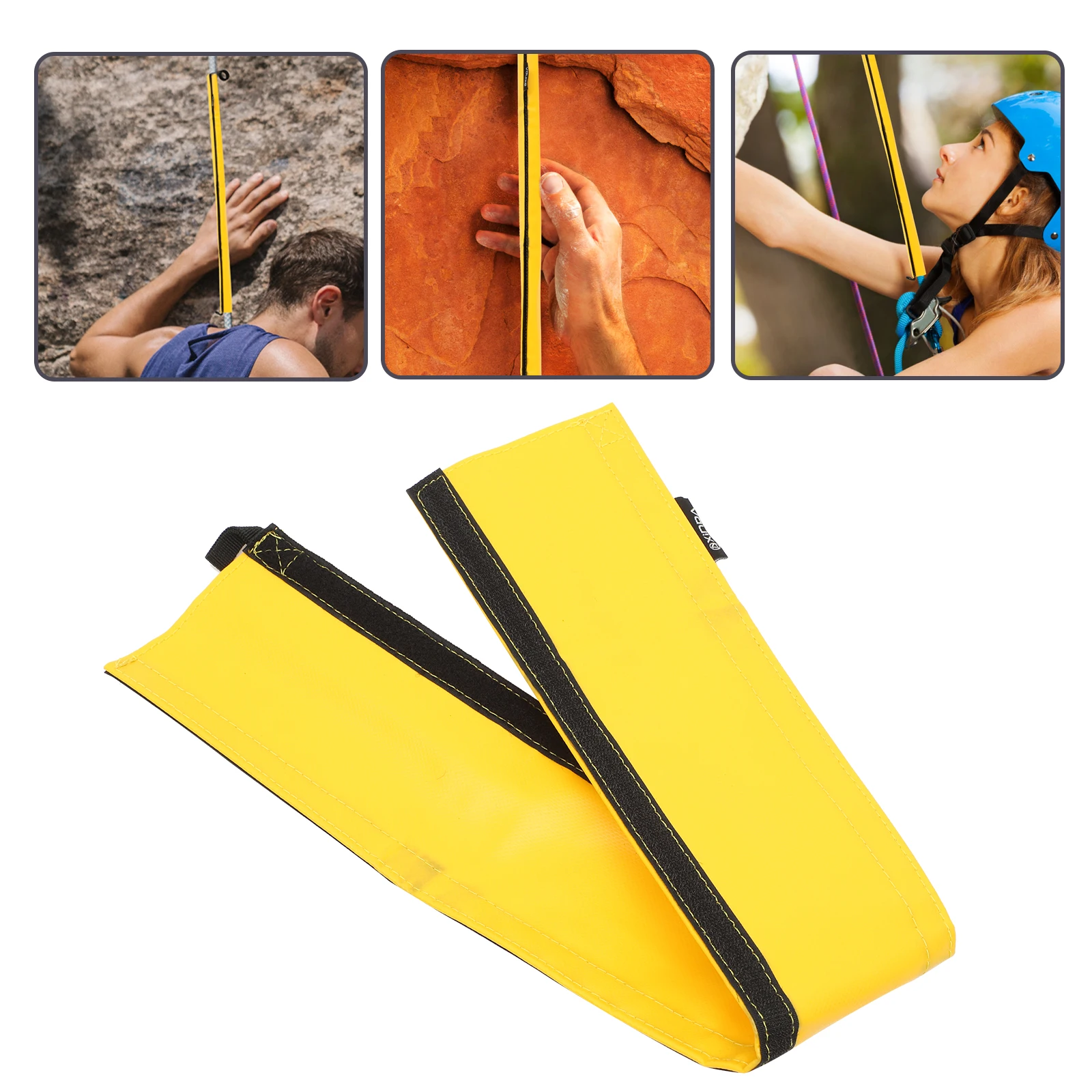 

Rope Protector Climbing Equipment Wear-resistant PVC Cover Yellow Child Size Downhill Mountaineering Rope Protection Sleeve