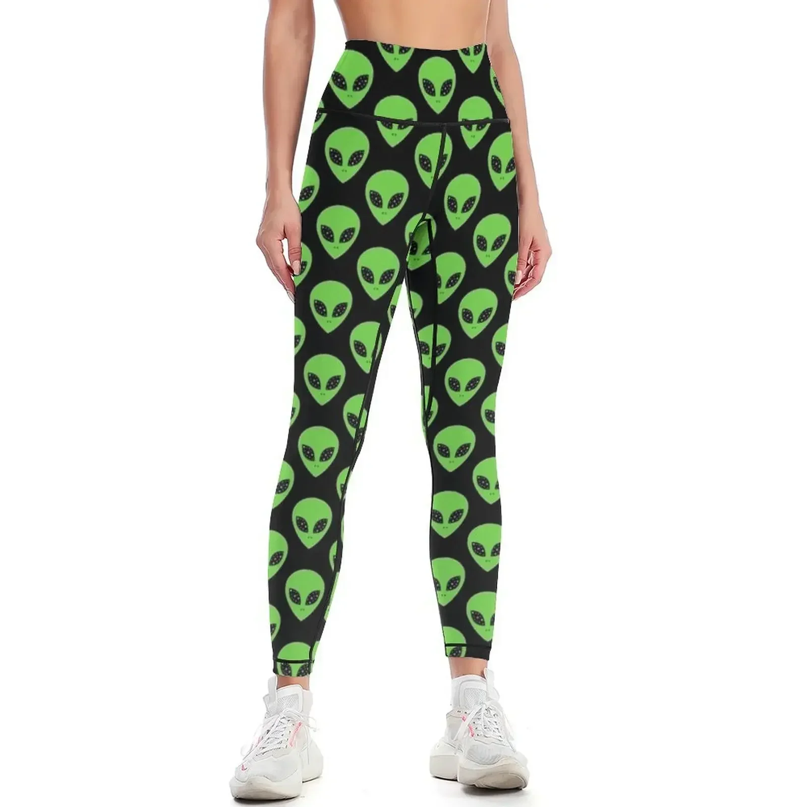

Alien Face Leggings Fitness's gym clothes exercise clothing for legging gym Jogger pants Womens Leggings
