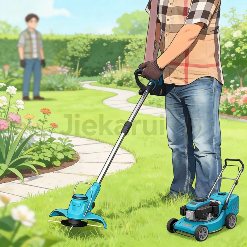 

Rechargeable Brushless Electric Lawn Mower Lithium Battery for Home Garden Orchard Greening