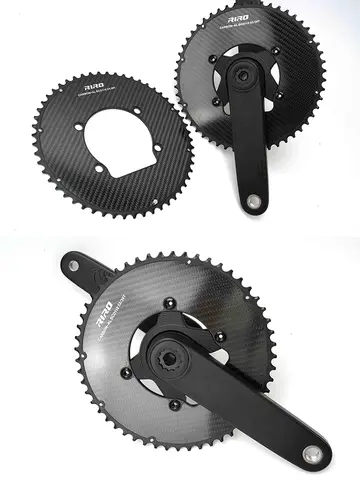 리로 카본 110Bcd 체인링 카본 로드 바이크 체인링 50-34T 52-36T 53-39T 54-40T R7100 R8100 R9200 110 Bcd 크라운 알루미늄