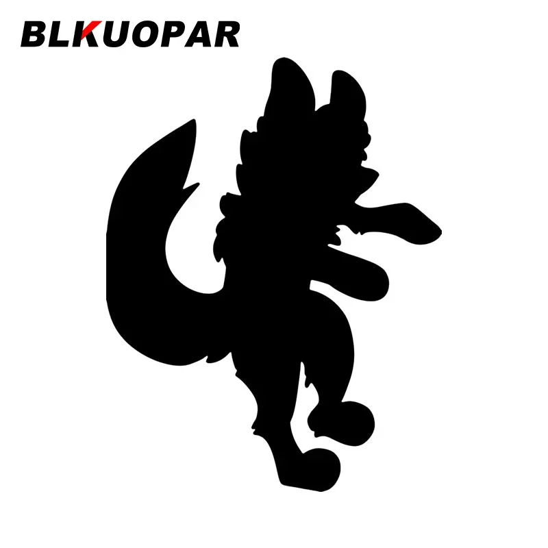 

BLKUOPAR Cute Plush Cartoon Car Sticker Sunscreen Funny Waterproof Decals Fashionable Occlusion Scratch Vinyl Car Accessories
