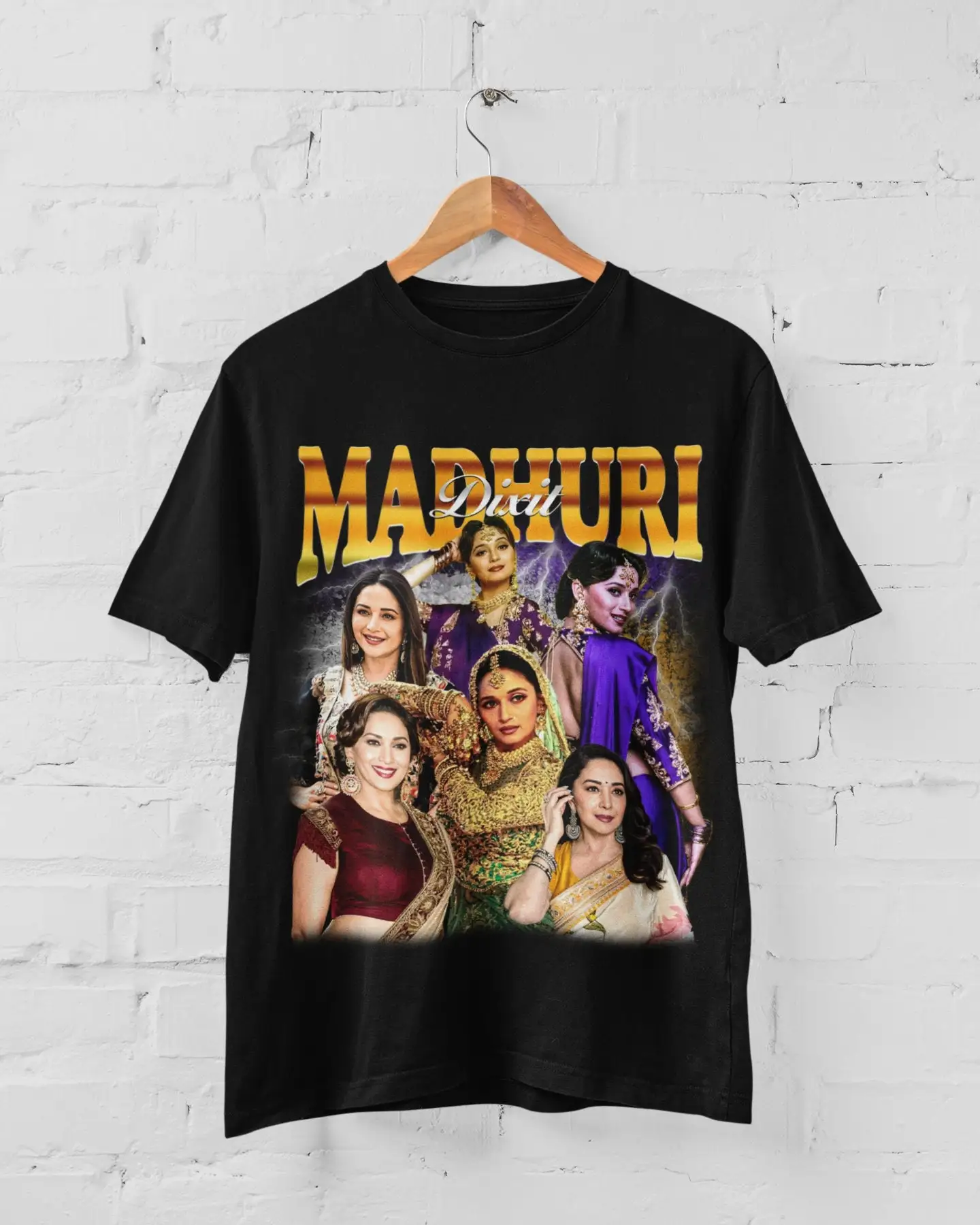 Madhuri Dixit T Shirt Bollywood Indian Movies For Him Her Unisex