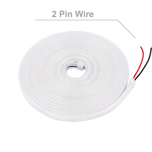 LED halat ışıkları led neon Ev dekorasyon için, ışık, esnek, sinyal, tel, 2Pin, IP67 su geçirmez, 12 V DC, 6x12mm, 2835, 120 LEDs/m Bir ıp67'deki 6 büyük satış-no. 5