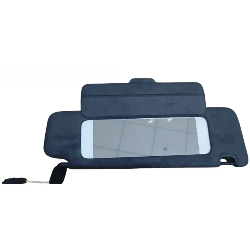 For Xiaomi SU7 Ultra Left Right Front Windshield Sun Visor Vanity Mirror Light Shield Light Adjustment Knit Fabric Suede
