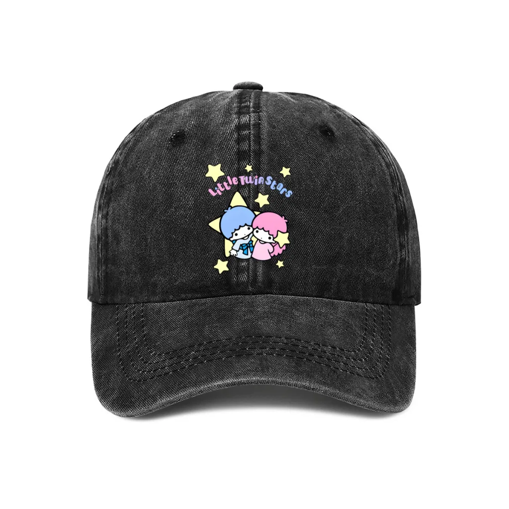 

Sanrio Little Twin Stars Hot Sale Unisex Fashion Cap Classic Baseball Caps For Men & Women High Quality Golf Sports Hat