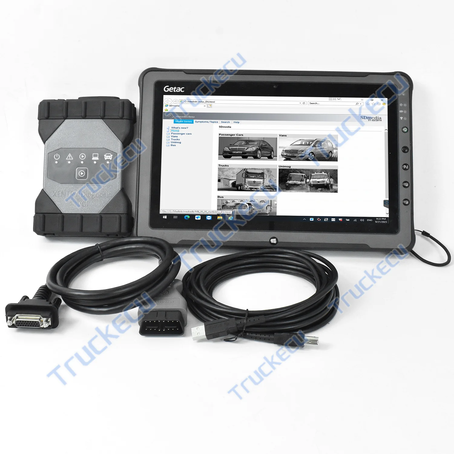 

Getac F110 Tablet for benz Truck Car Auto Xentry Diagnostic Tool for BENZ STAR VCI C6 Multiplexer MB SD C6 Connect Wifi Doip
