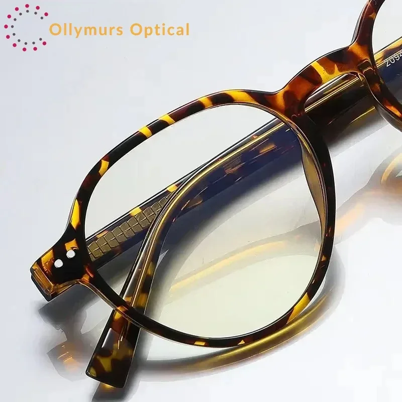 

Ollymurs Men's Eyeglass Frames Optical Lenses Woman Eyepieces Sunglasses Male Glasses for Man Eyewear Eyeglasses Women'
