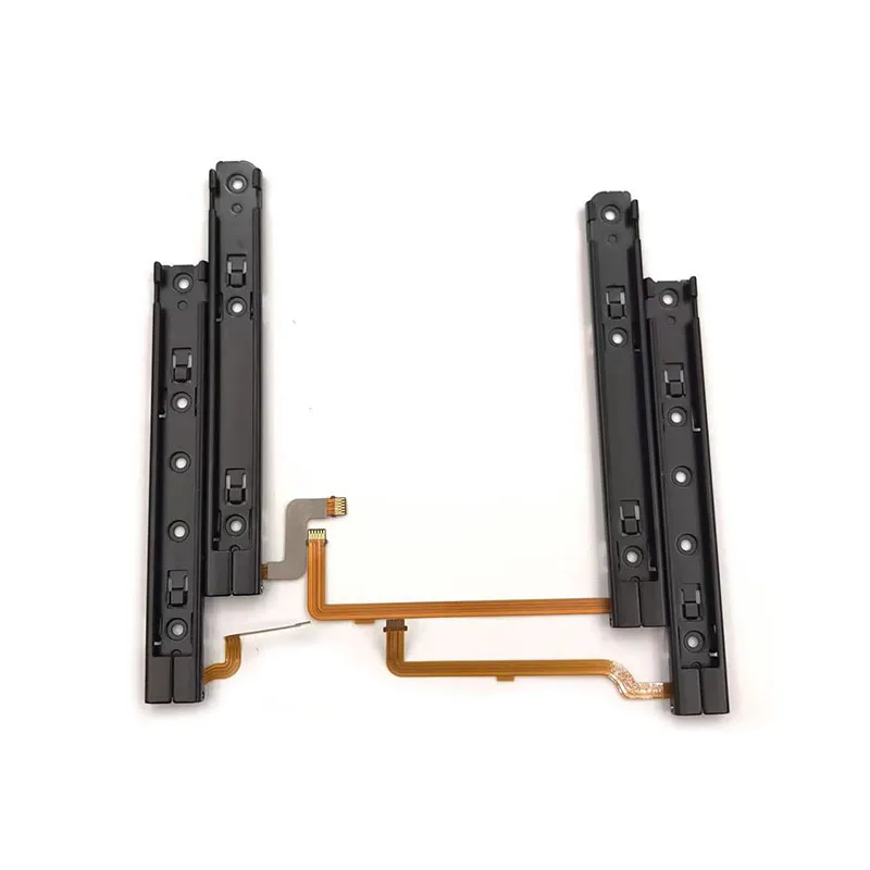 Original Repart Part Right and Left Slide Rail with Flex Cable Fix Part for Nintendo Switch Oled Console & Joycon Railway Slider