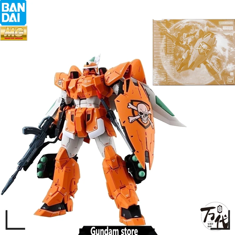 

Bandai оригинальные наборы моделей Gundam MOBILE GINN MIGUEL AYMAN MG1/100 фигурки игрушки Коллекционные украшения подарки для детей