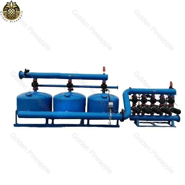 High-Standards Advanced Metal Irrigation Systems New Farmland Water and Fertilizer Integration Equipment for Agriculture