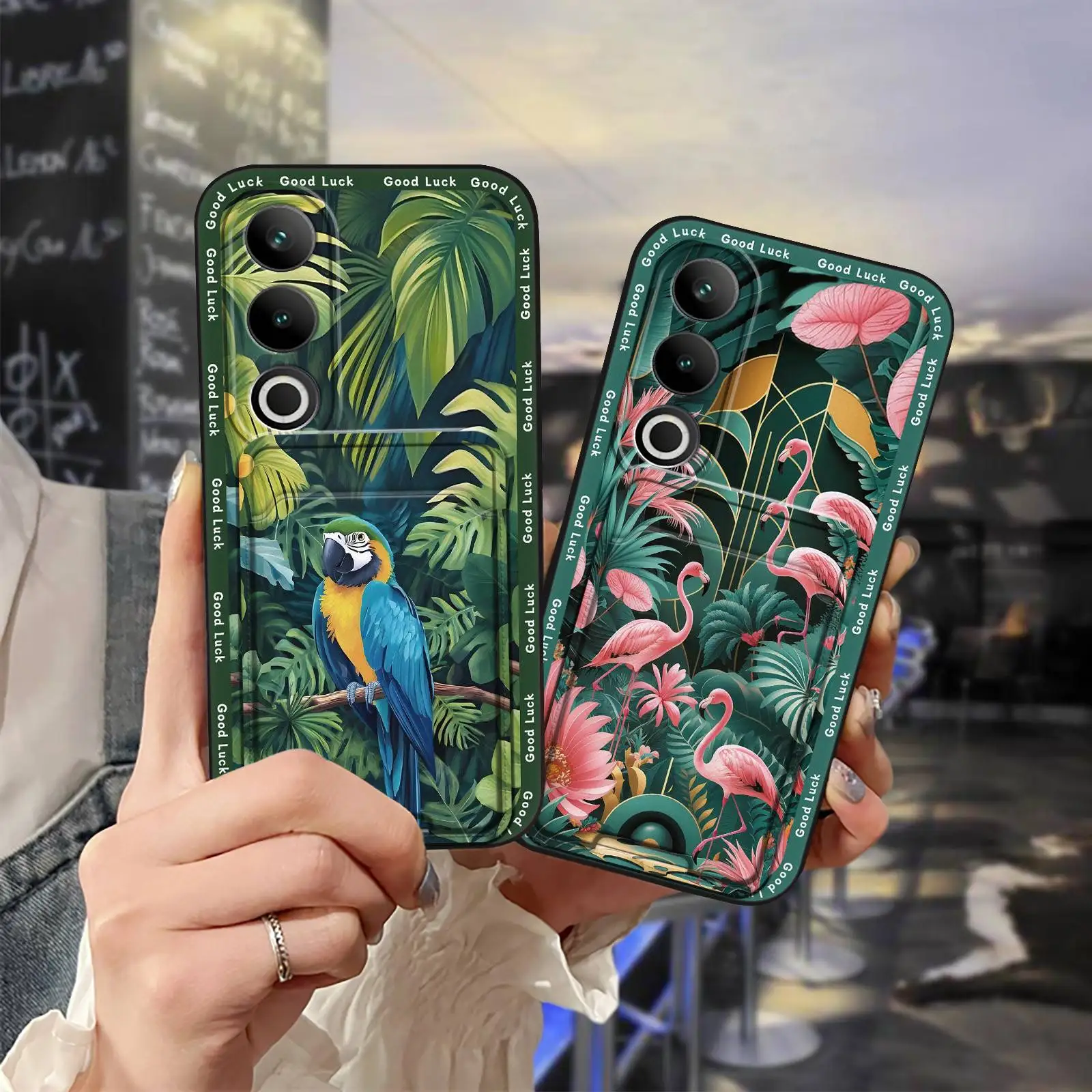 تصميم الأزياء بطاقة حقيبة جراب هاتف ل OnePlus Ace3V/1PlusAce3V المضادة للخبط بولي TPU لطيف الكرتون واقية الأوساخ مقاومة