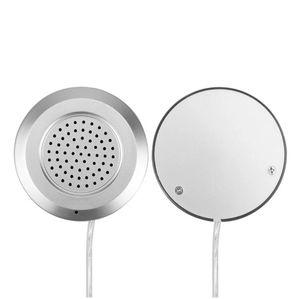 Dual-Way Intercom System Adjustable Volume Noise-Free Bank Counter Window Speaker Station Use Eu Plug Compatible