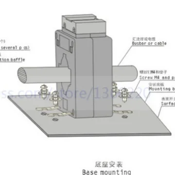 BH-0.66 30φ AC Current Transformer 0.5 Level, Current Ratio 50/75/100/5A High Accuracy