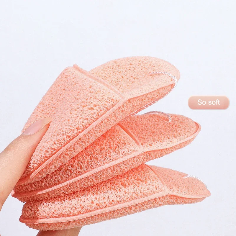 1/5Pcs Facial Sponges Cleansing Puff For Face Wash Reusable Makeup Remover Exfoliating Pads For Daily Cleansing Skin Care Tool
