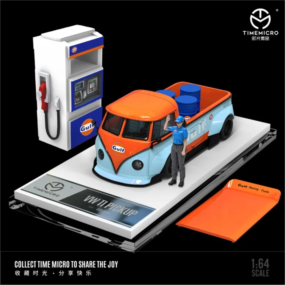 รถโมเดลไดแคสต์ขนาดเล็ก TM 1:64 T1 รถกระบะแบบสะสม