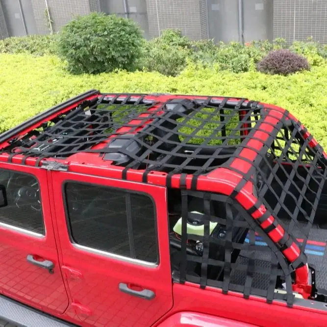 

4 Doors Shade Net Top Sunshade Sun Shade Cover Roof for Jeep Wrangler JK JL LANTSUN JL1334