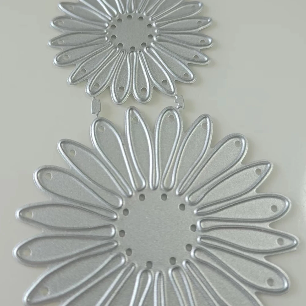 Metal Cutting Dies Cut Die Mold Ocean Flower Series Frame Scrapbook Paper Craft Knife Mould Blade Punch Stencils Dies image 4
