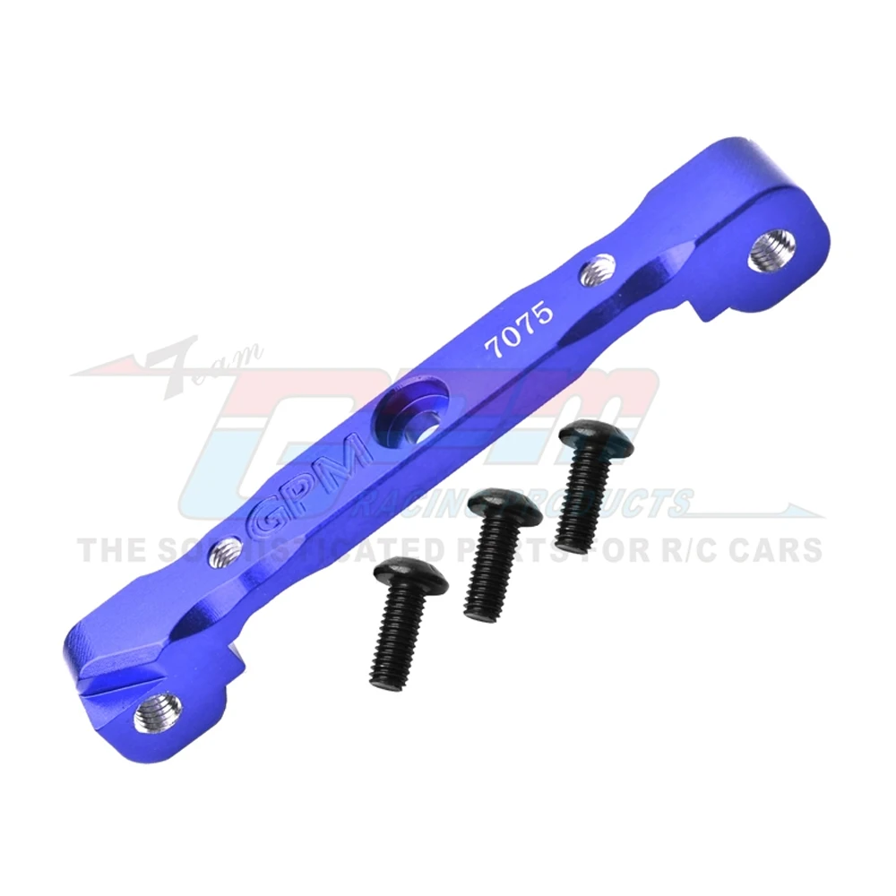 GPM For ARRMA 1/7 MOJAVE LIMITLESS INFRACTION FIRETEAM 1/8 KRATON OUTCAST 6S Metal Front Upper Arm Fixed Block Mount AR330379