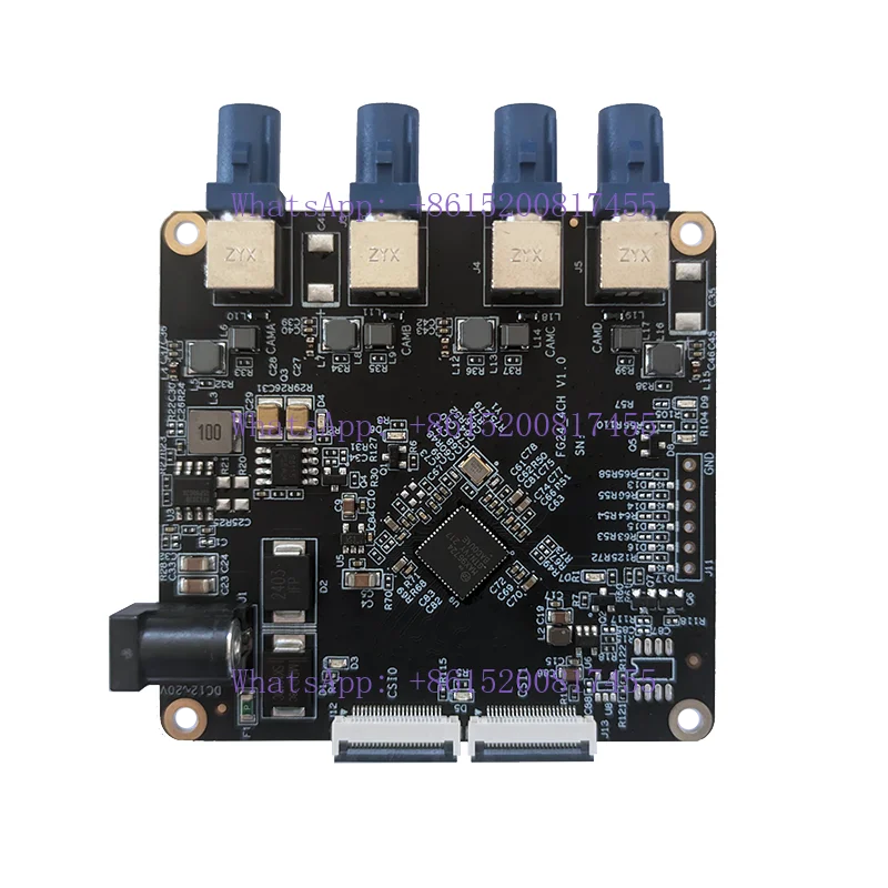 4-way GMSL Board MAX96724/F with Orin NX and Nano, Schematic Diagram Provided,