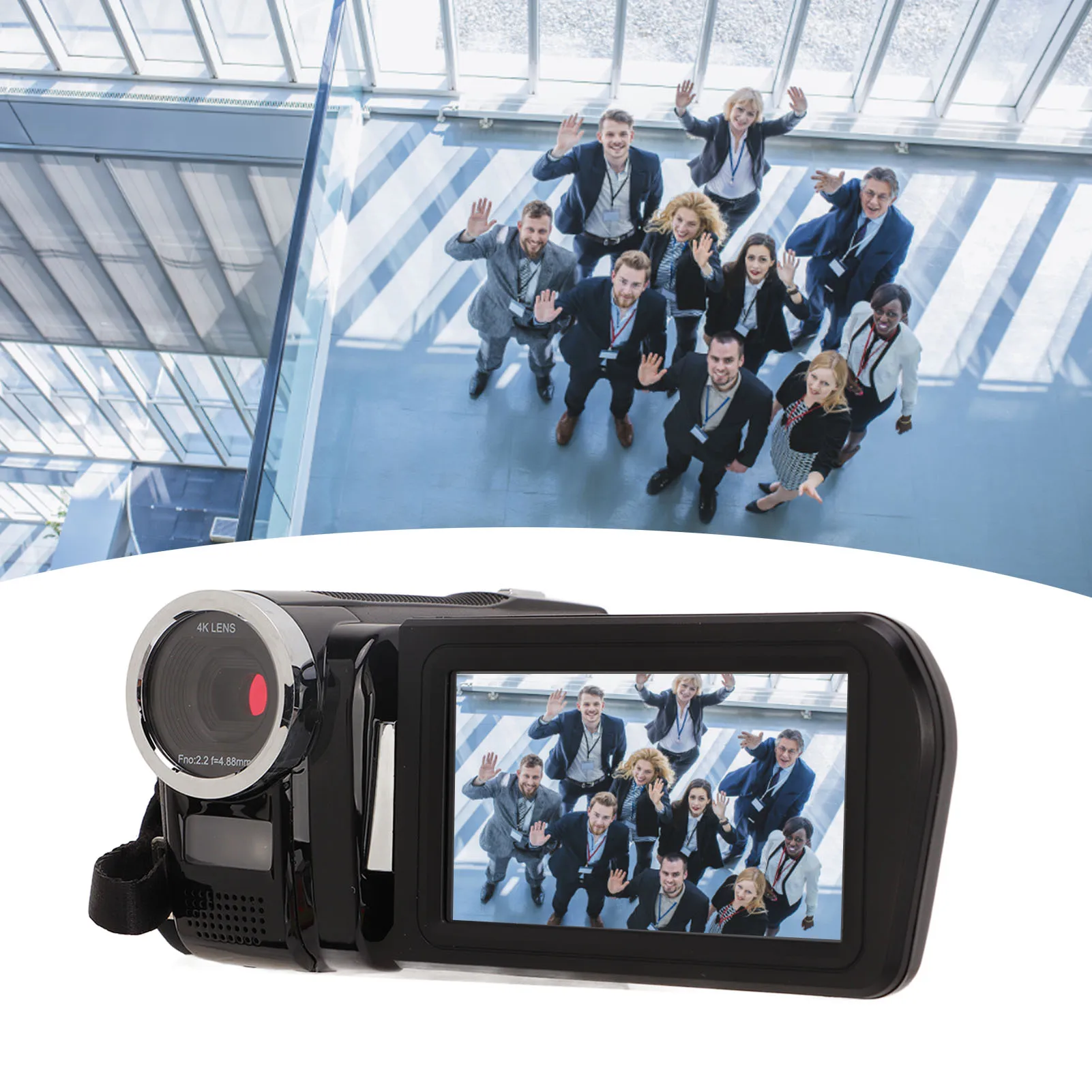 3inch  Screen Digital Video Camera 13MP 4K HD DV Camera Night Vision Recording Camera Videos Shooting Cameras 4K Video Camera