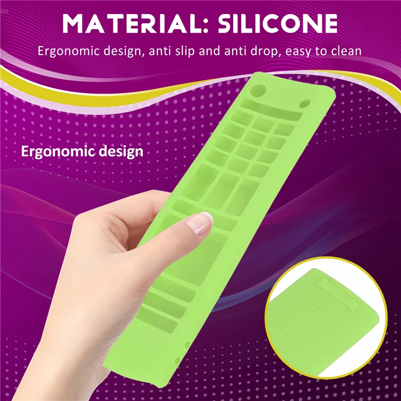 ABLL-funda de silicona para Control remoto de Smart TV AKB75095307 AKB74915305 AKB75675304 cubierta de soporte a prueba de golpes