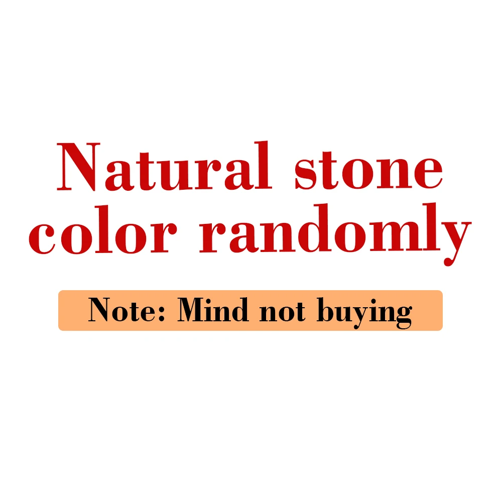 Fashion Bohemian Jewelry Natural Stone Long Drop Earrings Pendant Necklaces For Women Personality Chain Gift (Color Randomly)