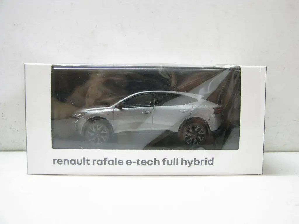 

Модель автомобиля Renault Raftale E-tech Full Hybrid, серый цвет, масштаб 1:43, литая под давлением, серия NOREV