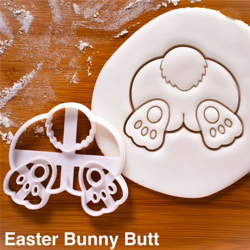 

Baking Mold Cartoon Plastic Baking Mold For Easter Kitchen Bakeware Cookie Tools Baking Accessories
