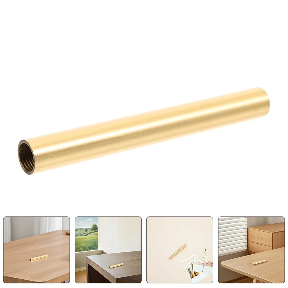 

Copper Wall Lamp Straight Tube M10 Inner Threaded Vintage Light Fixture Stem Replacement For Table Floor Lamps Lighting Hardware