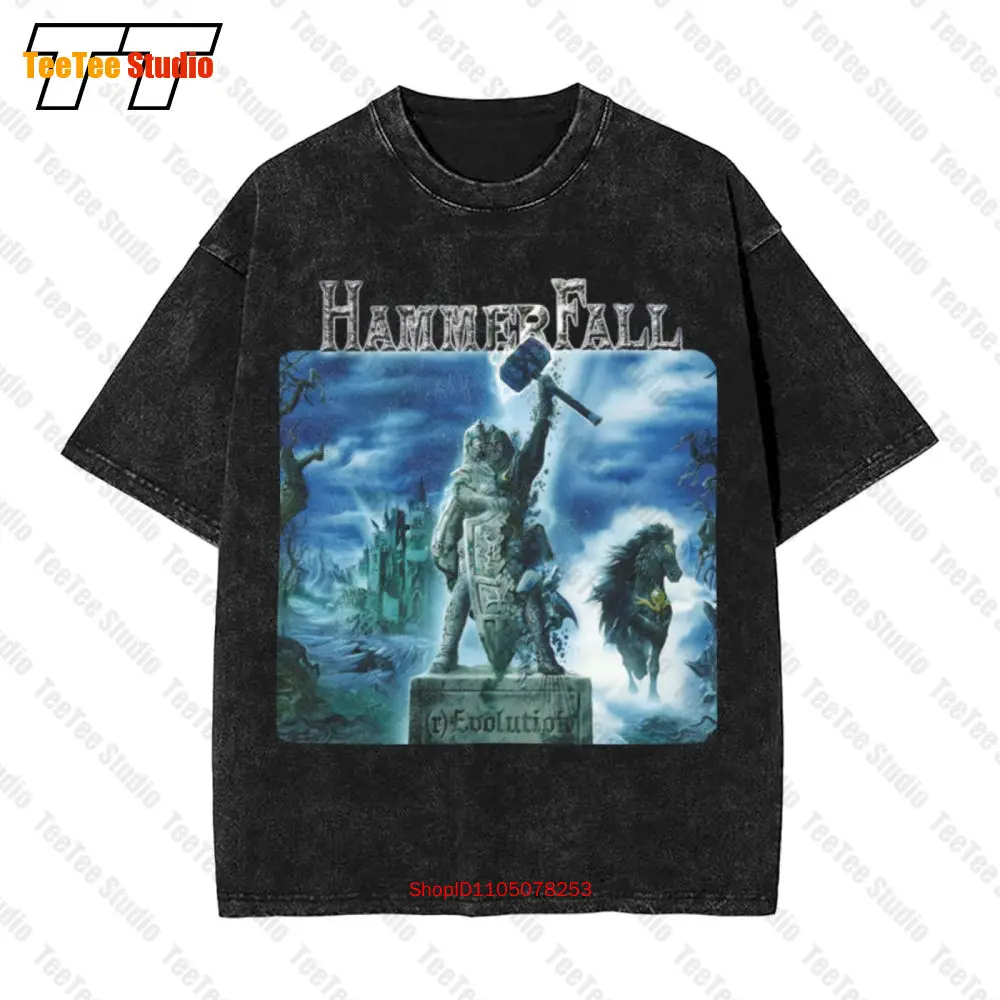 

Винтажная футболка большого размера Hammerfall (R)Evolution 7914.