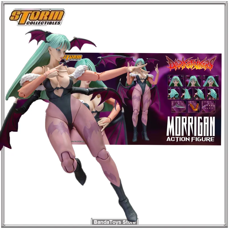 In Stock Original Storm Toys Darkstalkers Morrigan Aensland Anime Action Collection Figures Model Toys