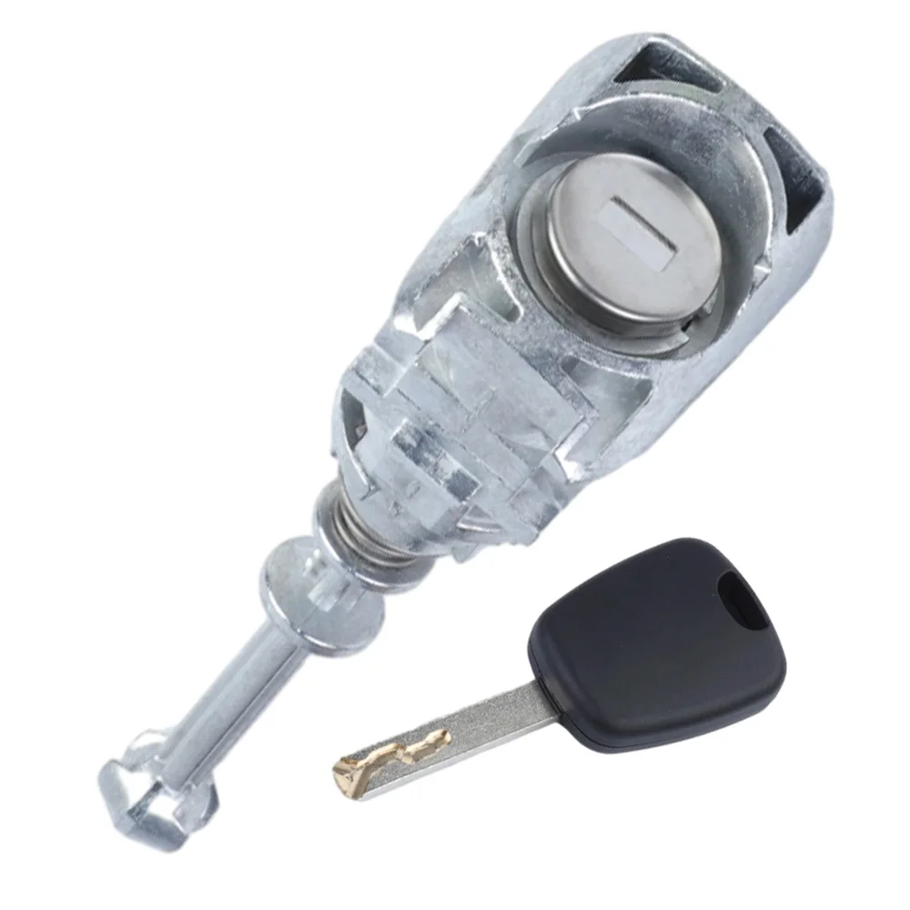 9170Y0، 9170Y1 أسطوانة قفل باب السيارة مع مفتاح لبيجو 407 سيتروين C4 2004-2011 بيكاسو 2006-2008 #1