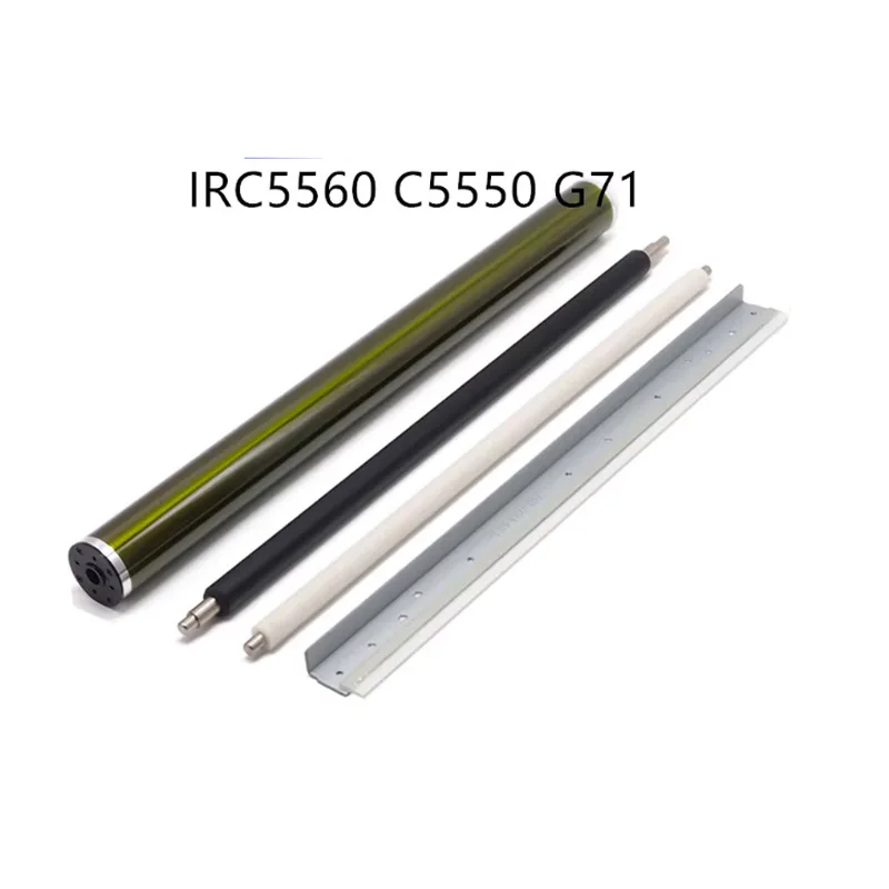 Toner Cartridge Maintenance Kit for Canon IRC5550 5560 C5535 C5540 G71 Drum scraper+Sponge roller+ Charging roller+ OPC Drum