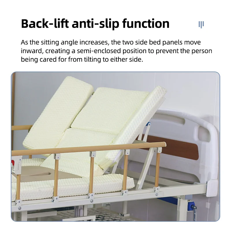 سرير التمريض مع كرسي متحرك معدات طبية منزلية للعناية بالمعاقين كرسي متحرك محمول سرير العناية بالمنزل #2