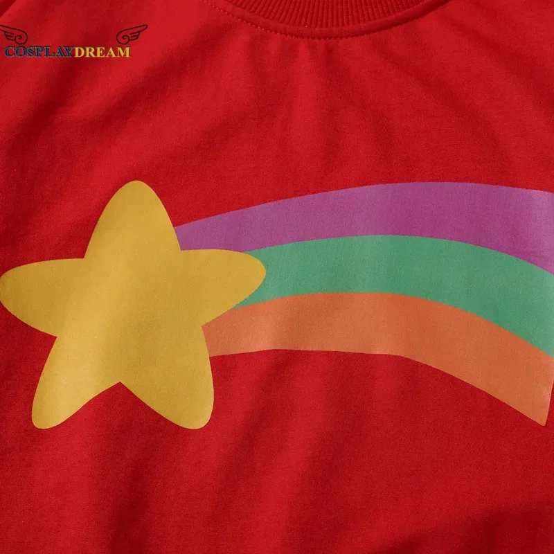 Kostum Cosplay Anime Gravity Falls Y697TD2R Mabel Pines Cosplay Seragam Bisbol Sweater Dewasa Pria Halloween