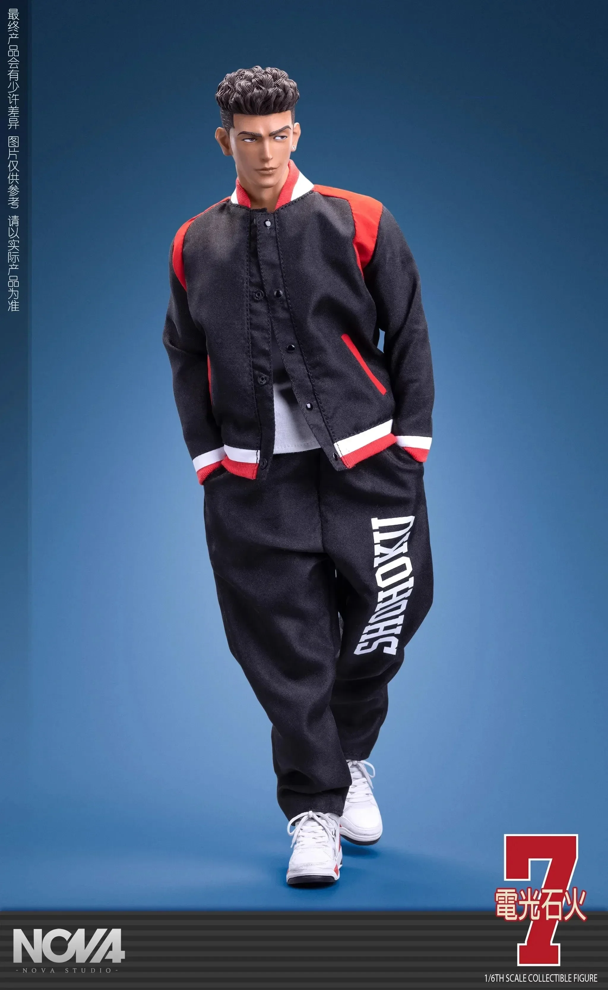 

In Stock NOVA Studio NS0605 1/6 Soldier Classic Japanese Anime SLAM DUNK Miyagi Ryota Full Set 12'' Action Figure Doll Model Toy