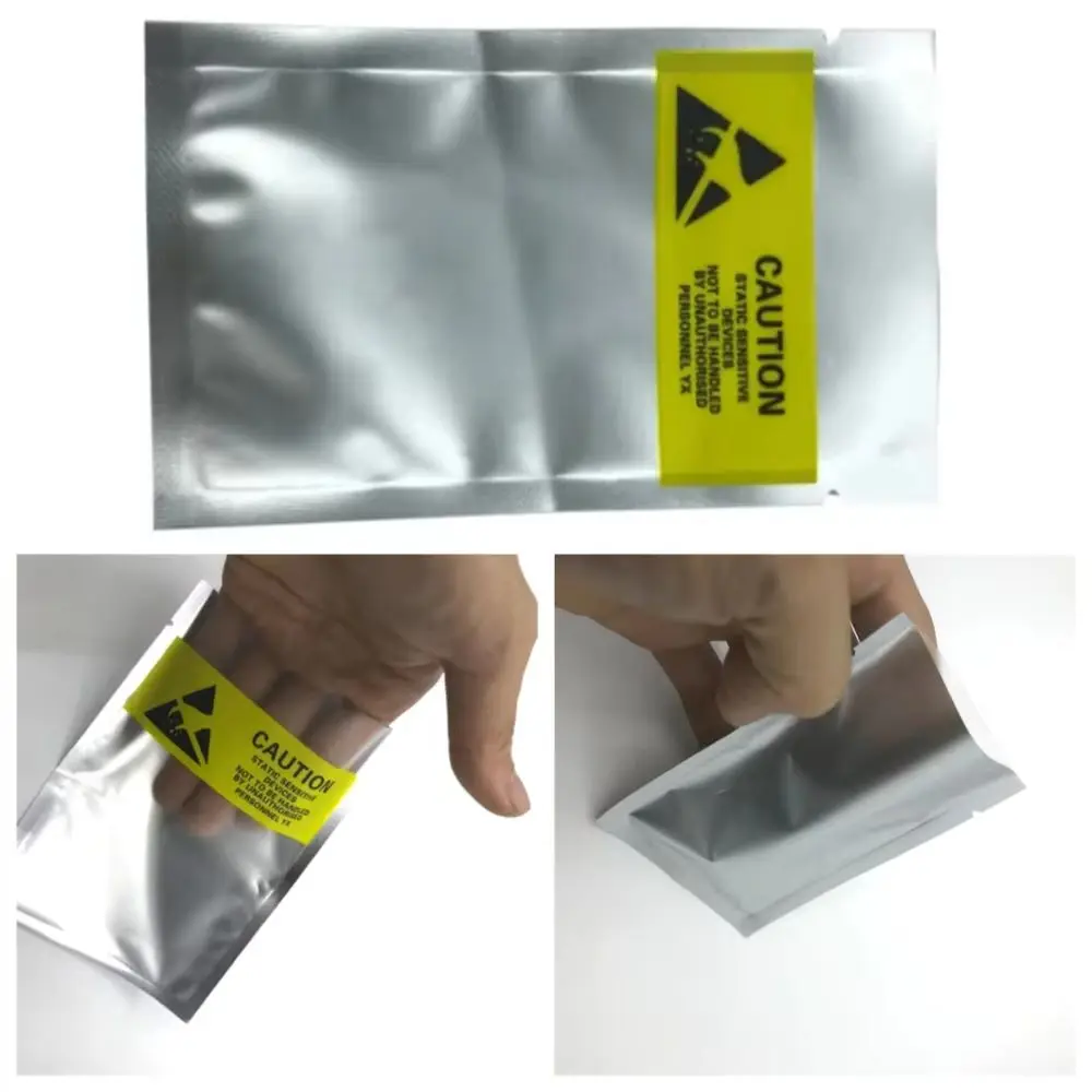 

2000pcs Open Top Anti Static Shielding Packaging Bags Moisture Proof Antistatic ESD Pouch Packing Bag for Anti-static Areas