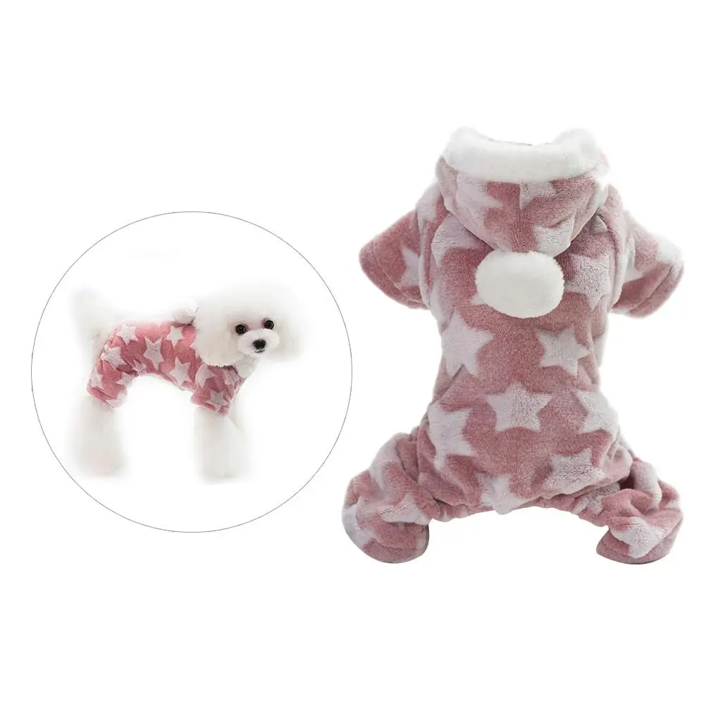 

Pet Clothes Dog Autumn Winter Coat Warm Costume Hoodies Pajamas Fashion Lightweight Windproof Dog Clothes Size Chart Pet