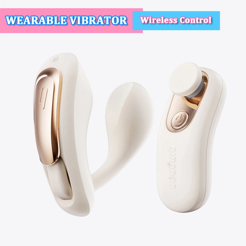 Wear Vibrator For Woman Telescopic G-spot Clitoral Stimulator Wireless Control U-vibrator Adults Female Sex Toys Couple Flirting